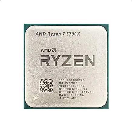 Processador AMD Ryzen 7 5700X, 4.6GHz Max Turbo, Cache 32 MB, AM4 (OEM) 100-000000926