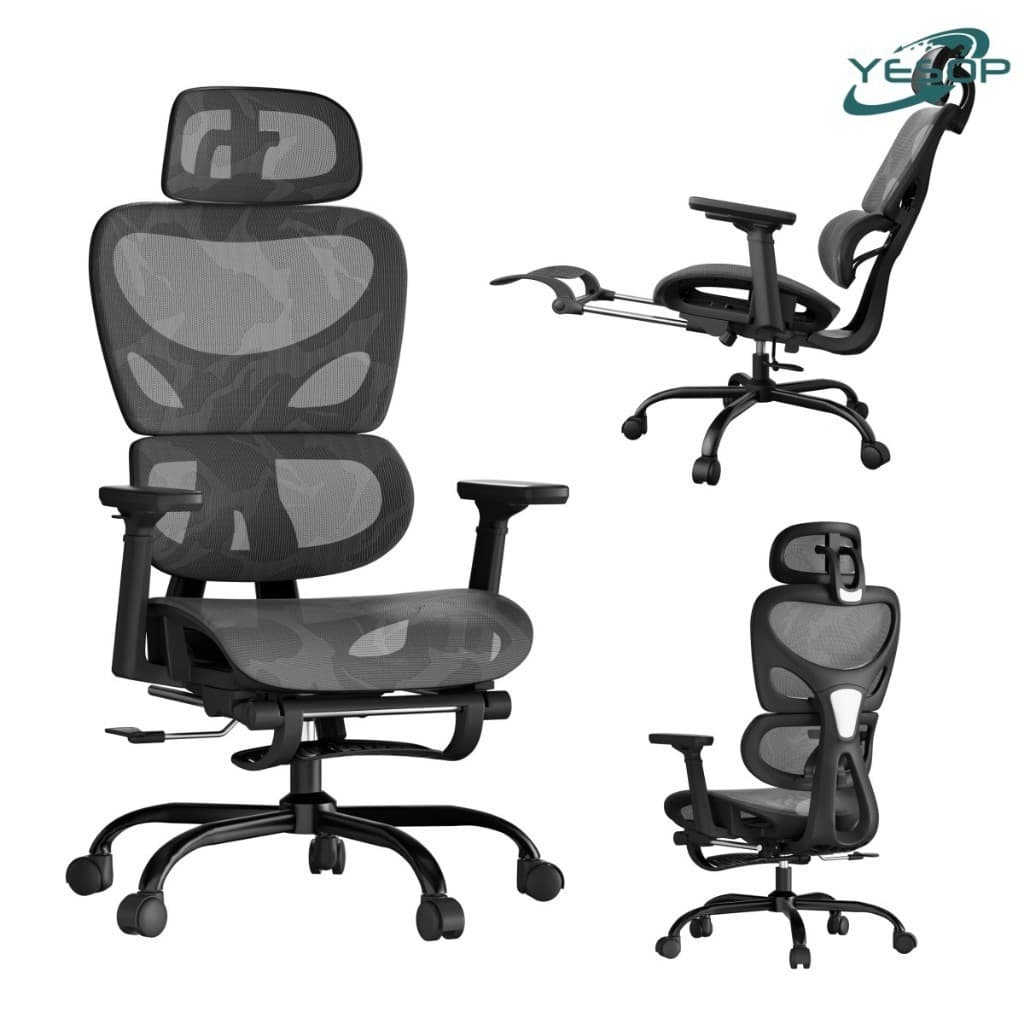 Yesop Cadeira De Escritorio Ergonomica Apoio Lombar