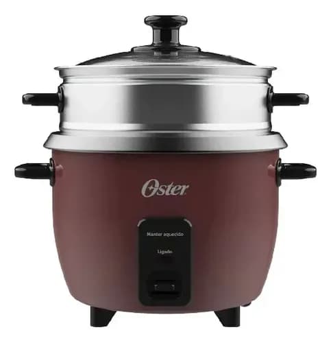 Panela Elétrica De Arroz 1l Oster Bordô