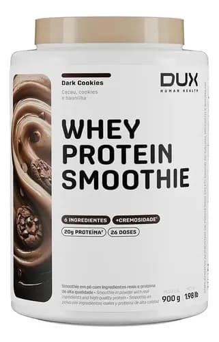 Whey Protein Dux Smoothie Dark Cookies Proteína Em Pó 900g