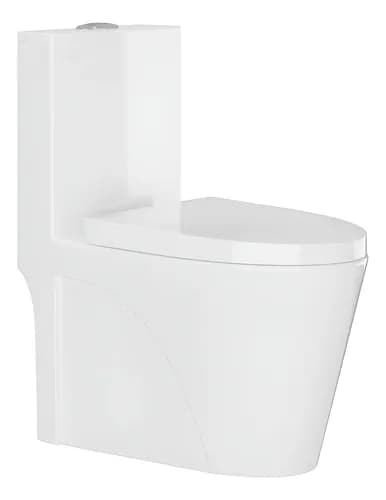 Vaso Sanitário Tubrax Monobloco Vab0002 Caixa Acoplada Completo Privada Cor Branco