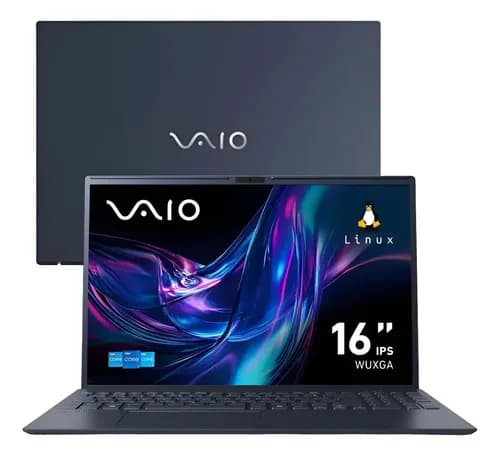 Notebook VAIO FE16 – Intel Core i5 13ª Gen, 8GB RAM, SSD 256GB, Tela 16" IPS