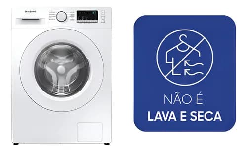 Lavadora Digital Inverter Samsung Ww11t Branca 11kg