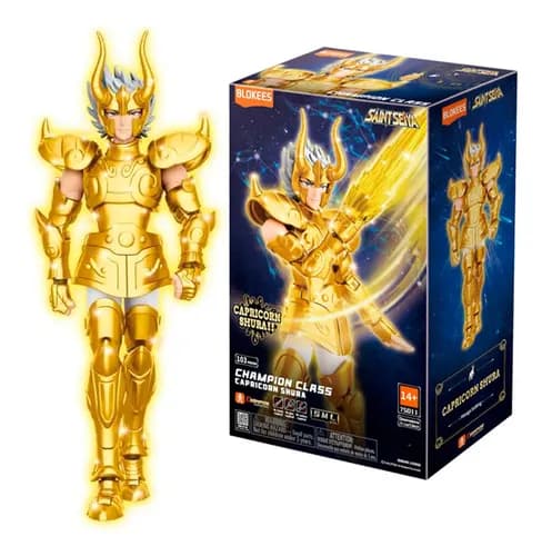 Boneco Blokees Saint Seiya Champion Class Capricorn Shura