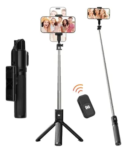 Tripé Flexível Inova para Celular com Controle Bluetooth