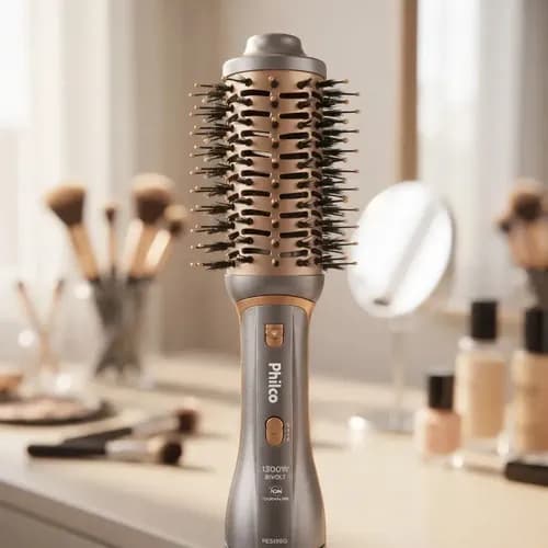 Escova Secadora Philco Pes19sg 3 Acessórios 1300w