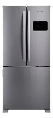 Geladeira Com Freezer Inverter Brastemp Bro85mk 559l Inox