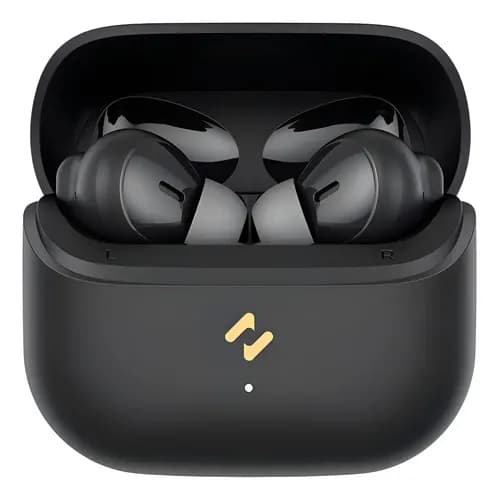Fone De Ouvido Sem Fio Havit Tw982 Enc, Bluetooth 5.4, 33h Bateria, Resistência Ipx4 Contra Respingos, Cancelamento De Ruído Com Ia, Cor Preto