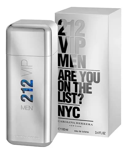 Perfume Masculino 212 Vip Men Carolina Herrera Edt 100ml