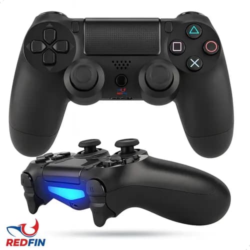 Controle Sem Fio Redfin Bluetooth (compatível com PS4, PC e TV)