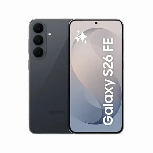[ Plano de Troca ] Celular Samsung Galaxy S26 FE 5G – 128GB, 8GB RAM, NFC, Tela 6,7″ 120Hz Dynamic AMOLED 2X, 50MP, 4900mAh 45W – Grafite