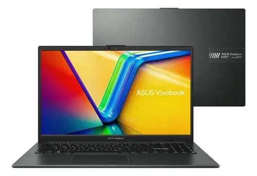 Notebook ASUS VivoBook Go 15, AMD RYZEN 5 7520U, 8GB RAM, 256GB SSD, KeepOS, Tela 15,6″ FHD TN, Mixed Black – E1504FA-NJ731