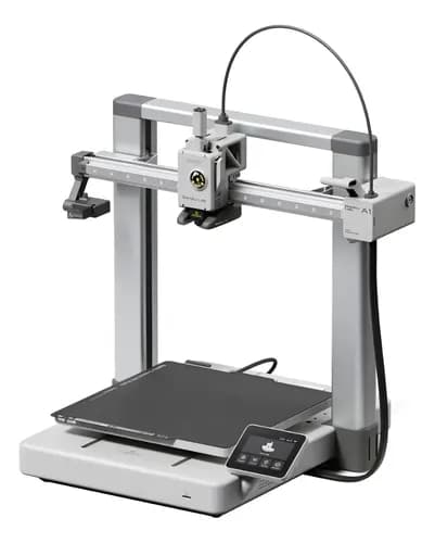 Impressora 3D Bambu Lab A1 Design Modular De Alta Qualidade, 500 Mm/s Alta Velocidade, Compatível Com Atualizações Flexíveis Opcionais Do AMS Lite, Filamentos PLA, PETG, TPU, PVA