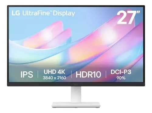 Monitor LG UltraFine Smart 4K 27″ UHD IPS, HDR10, DCI-P3 90%, Dynamic Action Sync – 27US500-W