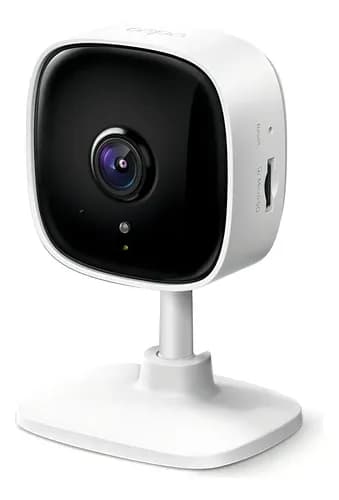 TP-Link Tapo C100 Câmera de Segurança Wi-Fi Interna Full HD 1080p, Visão Noturna até 9 m, Detecção de Movimento, Áudio Bidirecional, Alarme, ONVIF, Alexa e MicroSD até 512 GB