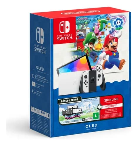 Console Nintendo Switch OLED Super Mario Bros Wonder