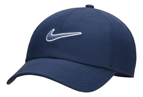 Boné Nike Club Swoosh Unissex Azul-escuro