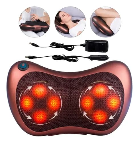 Almofada Massageadora Shiatsu Homedics Com Aquecimento Preto 127220v