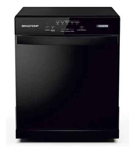 Lava Louças Brastemp 8 Serviços Preta - BLF08AE Preto
