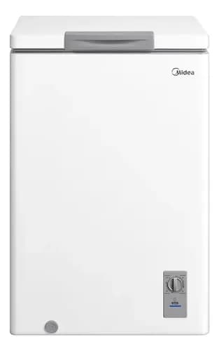 Freezer Horizontal 100l Inverter Bivolt Branco Midea Branco MDRC151FZD013