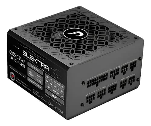 Fonte Modular Rise Mode Elektra 650w Selo Teclab Preto