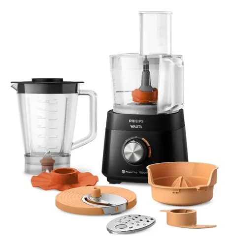 Multiprocessador Walita Preto 1000w Hr730492