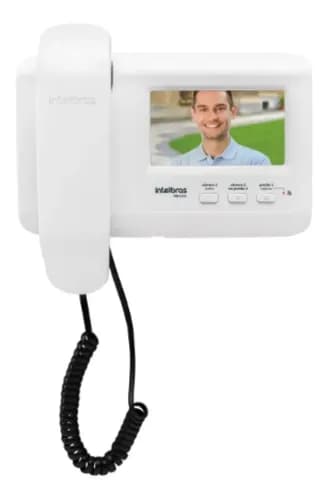 Módulo Interno Para Videoporteiro IVR 1010 IN Branco Intelbras
