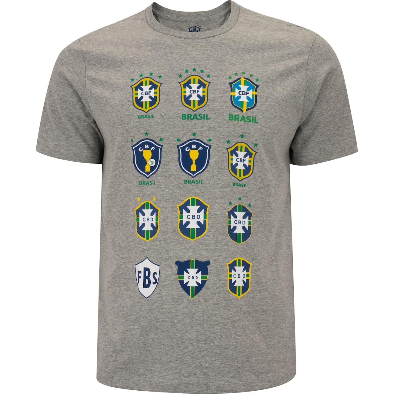 Camiseta do Brasil CBF Masculina Evolução - G