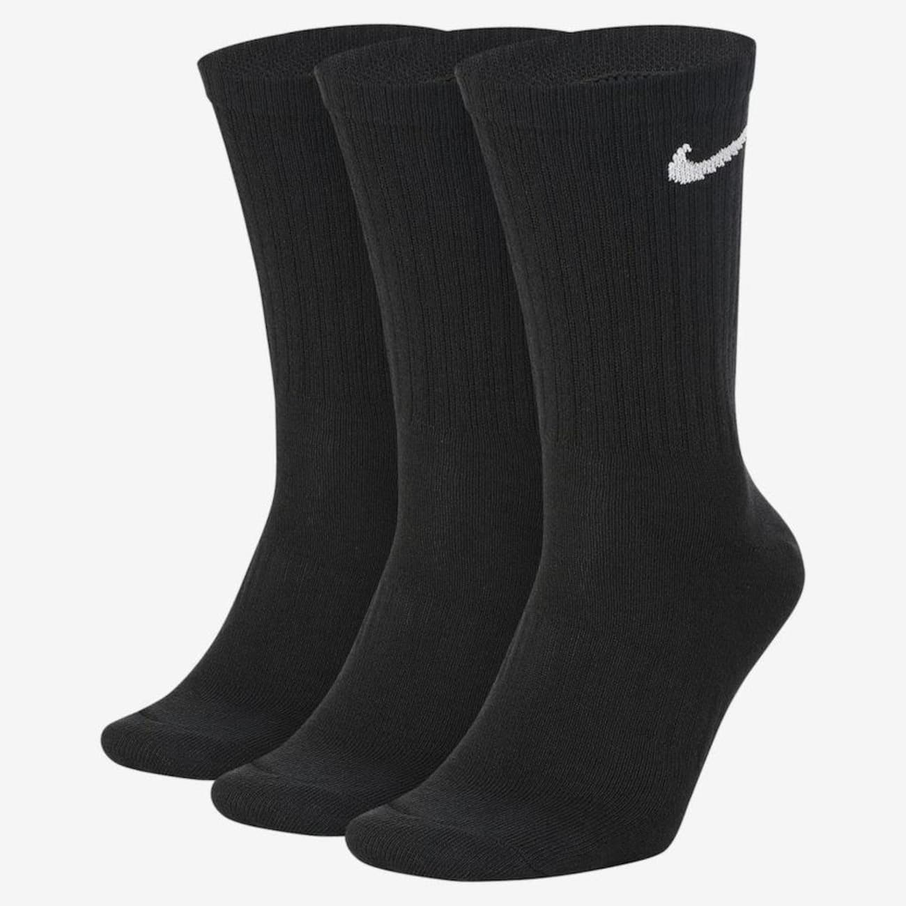Meias Nike Everyday Lightweight com 3 Pares Adulto