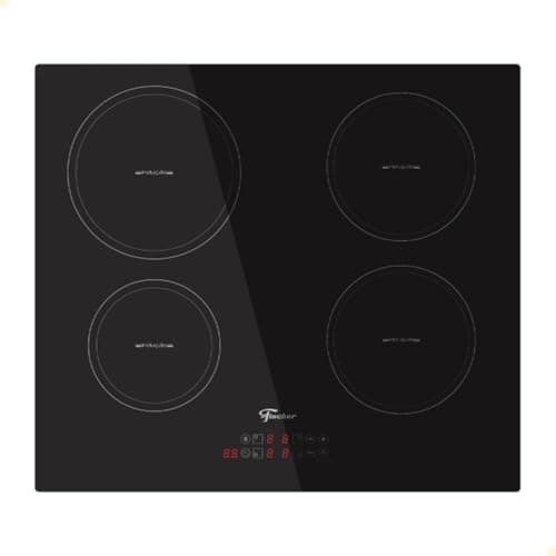 Cooktop de Indução 4 Bocas Mesa Vitrocerâmica Touch 220V