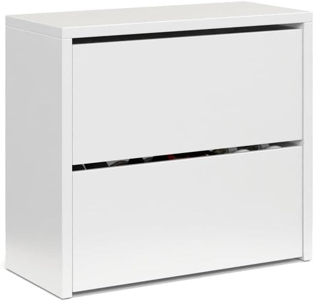 Sapateira Articulada Safira 2 Portas Basculante Mell Branco