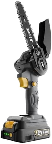 WAP Motoserra Sabre à Bateria 6" K21 S01, com Autonomia de 20 Minutos e Corte Máximo de 10cm, 3600rpm 21V Bivolt
