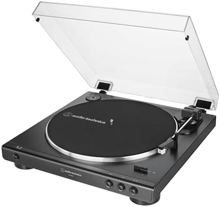 Toca-Discos Vinil Audio-Technica Automático AT-LP60X-BK, Preto, Bivolt 120/240V