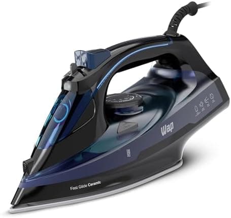 WAP Ferro a Vapor Fast Pass WFP02 Base Cerâmica 15s 127V | Aquecimento rápido em 15s