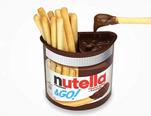 Nutella & Go Creme de Avelãs e Palitos de Biscoito Importado da Alemanha