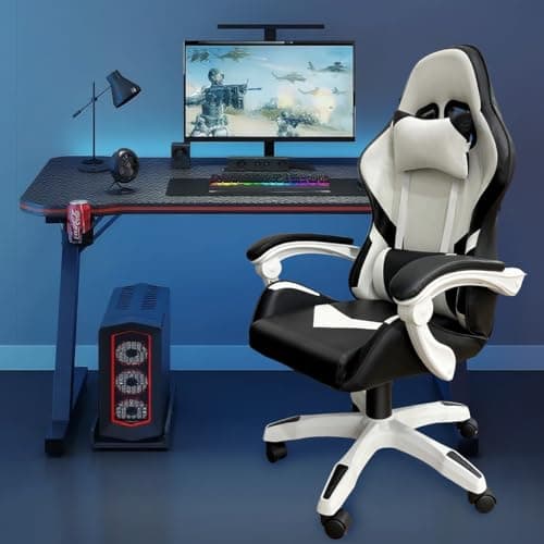 Cadeira Gamer Ergonômica com Ajuste de Altura 120kg