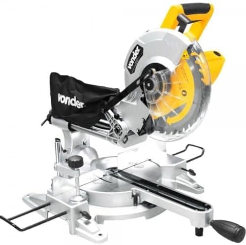 Vonder Serra de Esquadria 10" com Braço Telescópico, 1800 W, 127 V, SEV