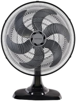 Ventilador de Mesa Oscilante Ventisol Turbo 6 Pás 50cm 127V