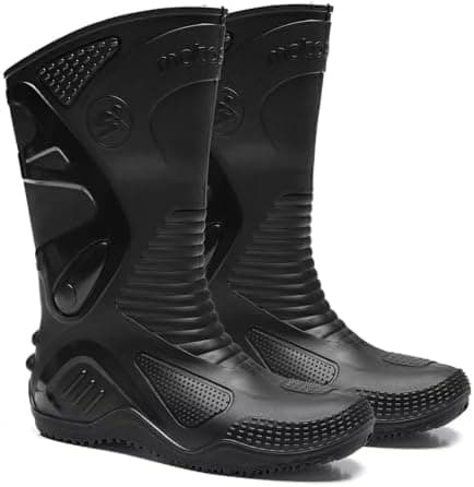 Bota de PVC para Motociclista Impermeável Motosafe Bracol
