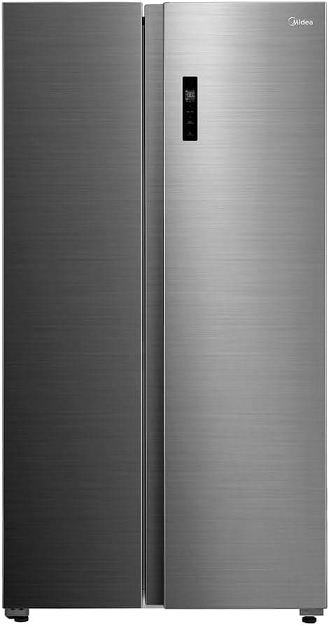 Geladeira Side By Side 511l Inverter Cor Inox Conectada Midea Md-rs710fgd462-220v