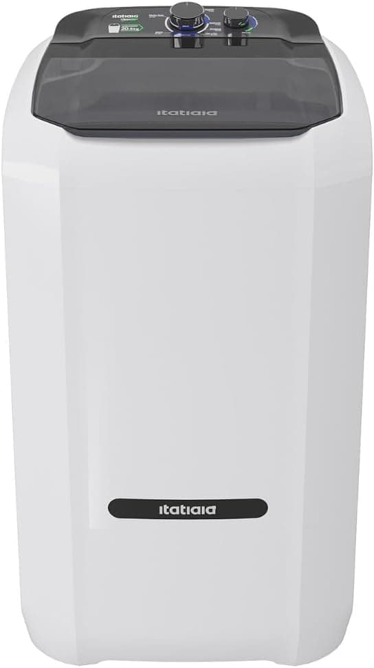 [Regional] Lavadora Semiautomática Itatiaia 20,5kg com Batedor Turbo e Filtro de Fiapos Branca 127V