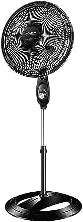 Mondial, VSP-40C-NB, Ventilador Coluna 40cm Super Power, Preto/Prata, 140W, 127V