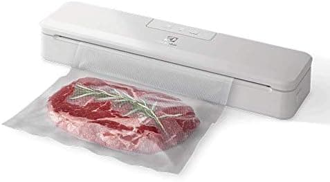 Electrolux Seladora a Vácuo Portátil Branca 220V + 10 Sacos para Vácuo, Embaladora e Seladora de Alimentos