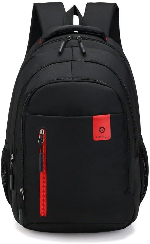 Mochila Impermeável Reforçada Escola Viagem Trabalho Faculdade (Vermelho)