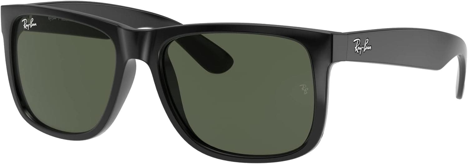 Óculos De Sol Ray-ban Justin Unissex, Tamanho 57