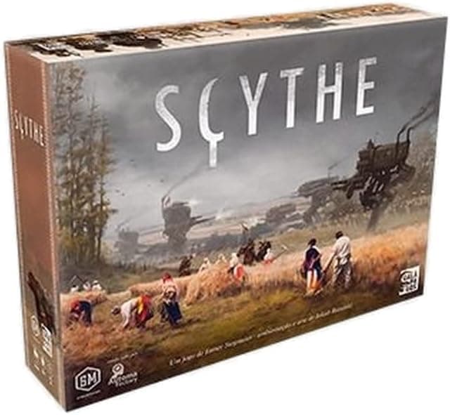 asmodee, Scythe, Jogo de Tabuleiro de Guerra para Amigos, 1 a 5 Jogadores, Acima de 14 Anos, 115 Min
