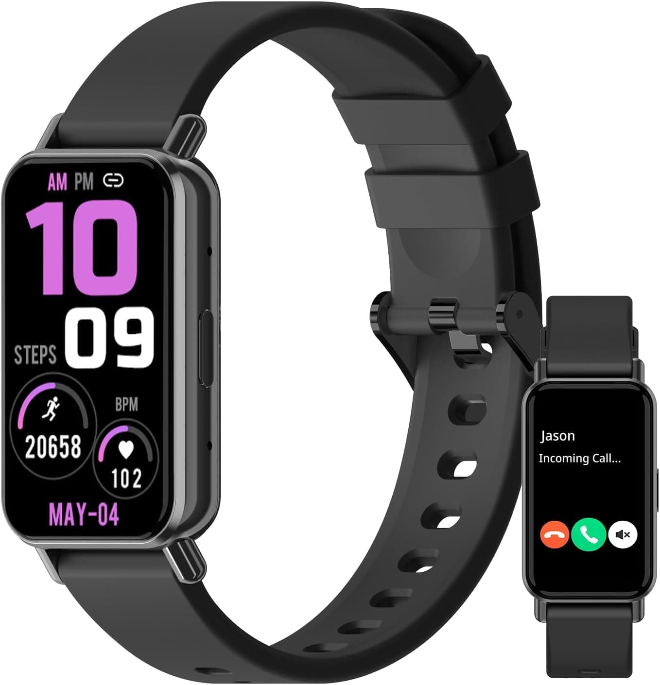 Peje Band 1 Smartwatch Feminino Tela HD 1,45