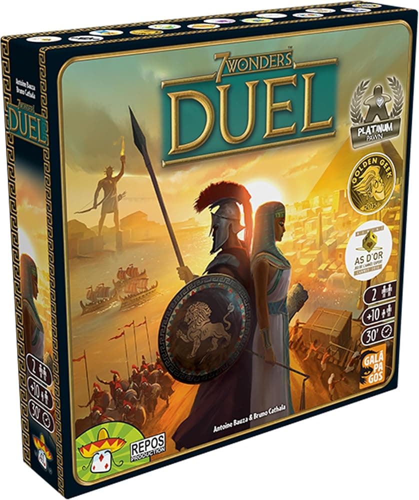 Galápagos, 7 Wonders Duel, Jogo de Tabuleiro