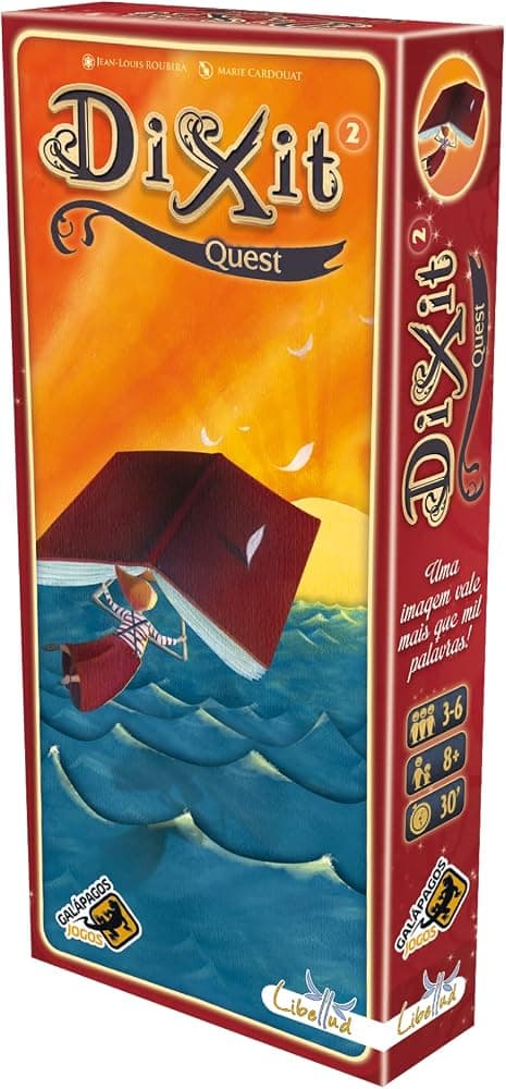 Asmodee Dixit: Quest (Expansão), 3 a 6 Jogadores, Idade +8