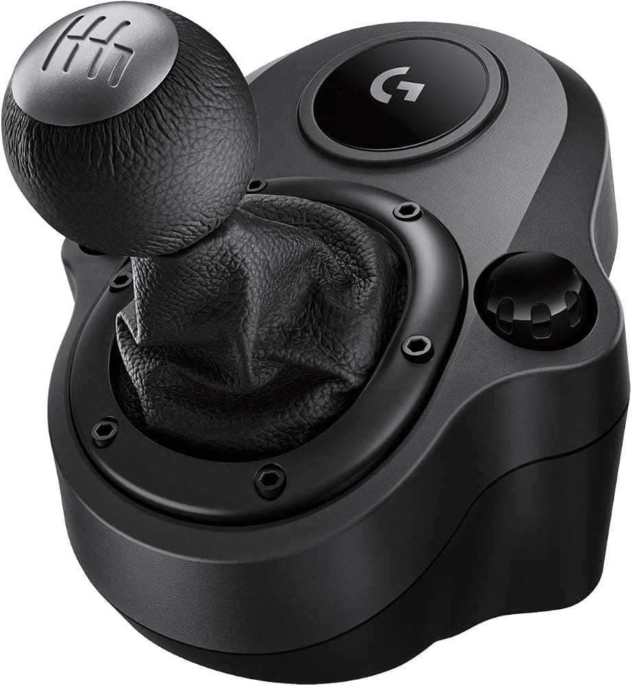 Câmbio Logitech G Driving Force - Compatível com Volantes Logitech G29, G920 e G923 para PS5, PS4, Xbox Series X|S, Xbox One e PC